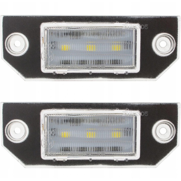 Комплект LED лампи за регистрационни номера, AutoTune, за Ford Focus II, 2 бр