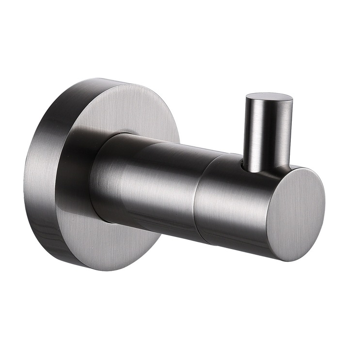 Suport simplu prosop Omnires Modern Project, Nichel, finisaj periat