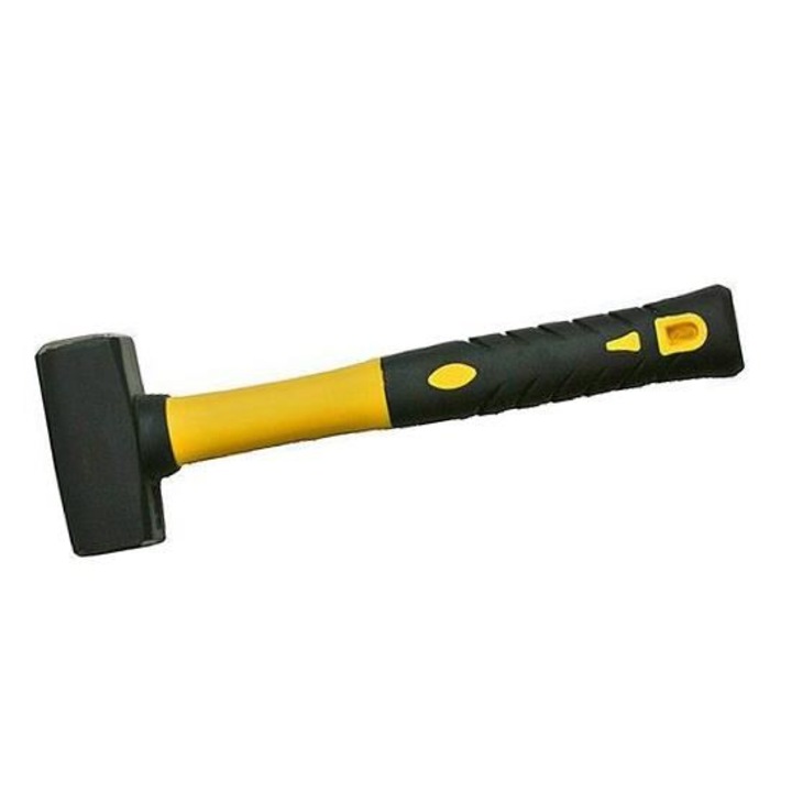 Каменарски чук STREND PRO, Дръжка от влакна, 1 кг