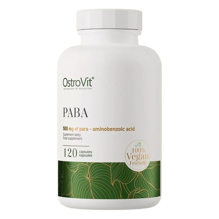OstroVit PABA Vege, 500 mg, 120 Capsule