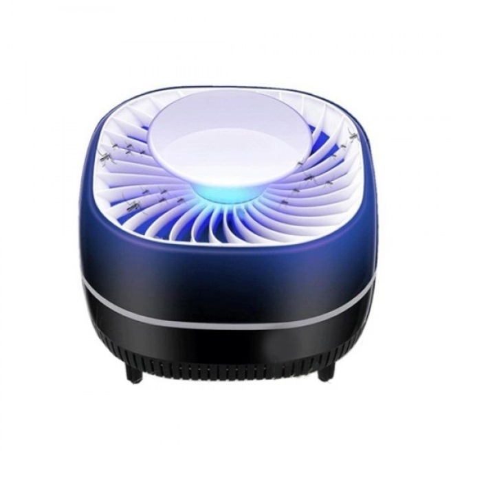 Лампа против насекоми, NOVA, NV-812, Ултравиолетови лъчи, Черна