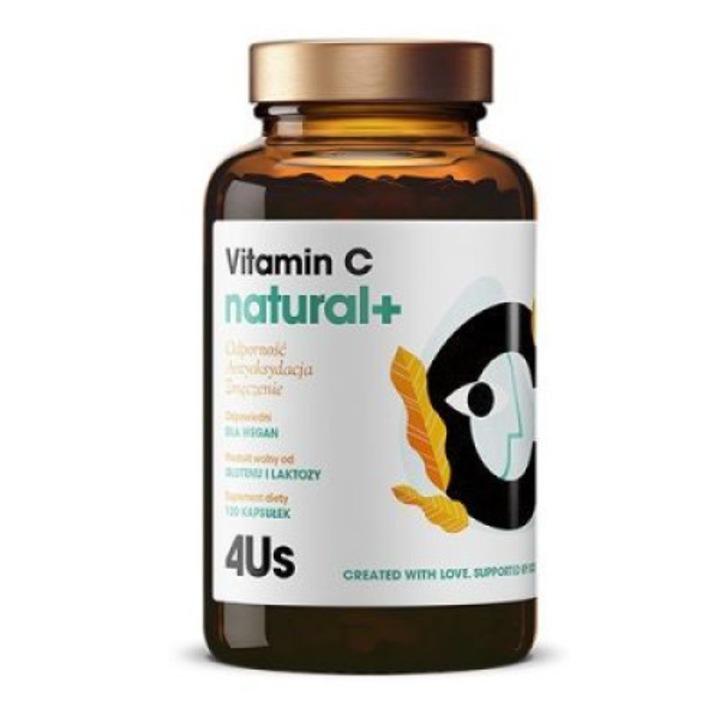 Vitamina C naturala +, Health Labs Care, 120 capsule
