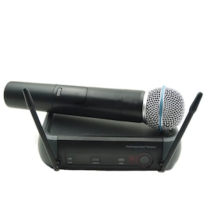 Microfon wireless profesional PGX4, UHF si geanta de transport