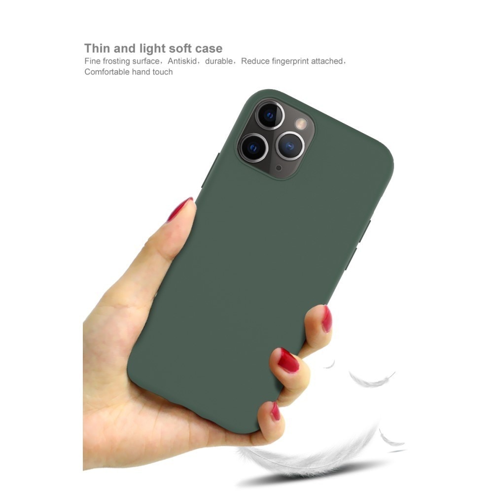 Husa protectie Flippy compatibila cu Apple iPhone 13 Matte Tpu Verde Mat