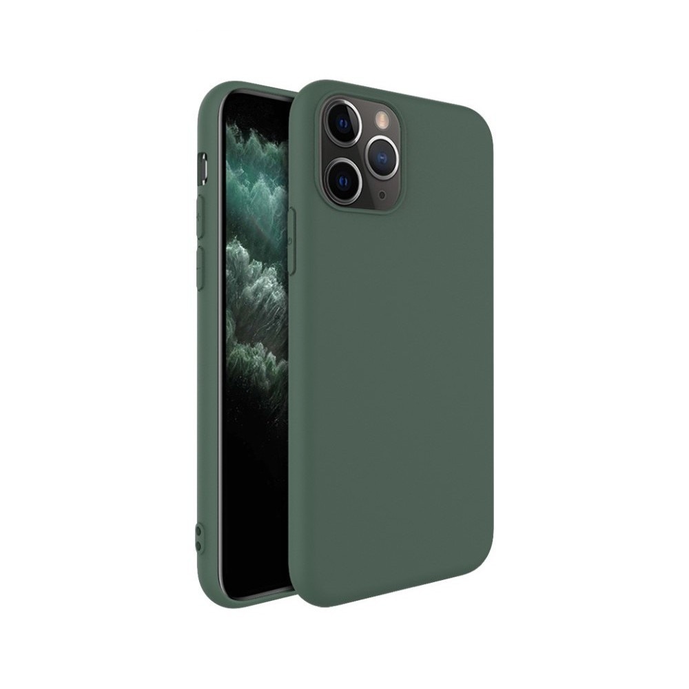 Husa protectie Flippy compatibila cu Apple iPhone 13 Matte Tpu Verde Mat