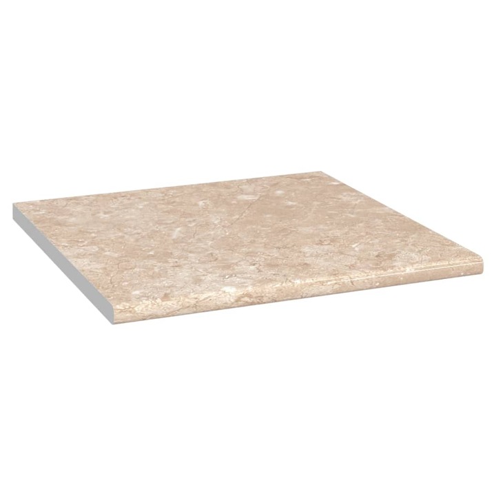 vidaXL bézs forgácslap márványtextúrájú konyhapult 60 x 60 x 2,8 cm 339583