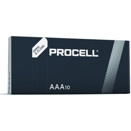Baterii alcaline Duracell Procell AAA, LR03, 10 buc