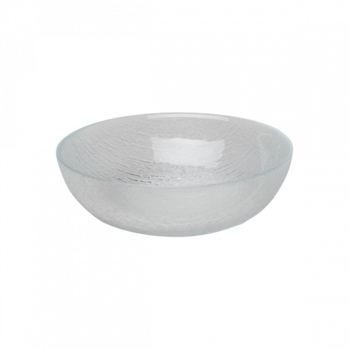 Bol rotund din sticla U-Coupe, Elements Glass, 18 cm, Transparent