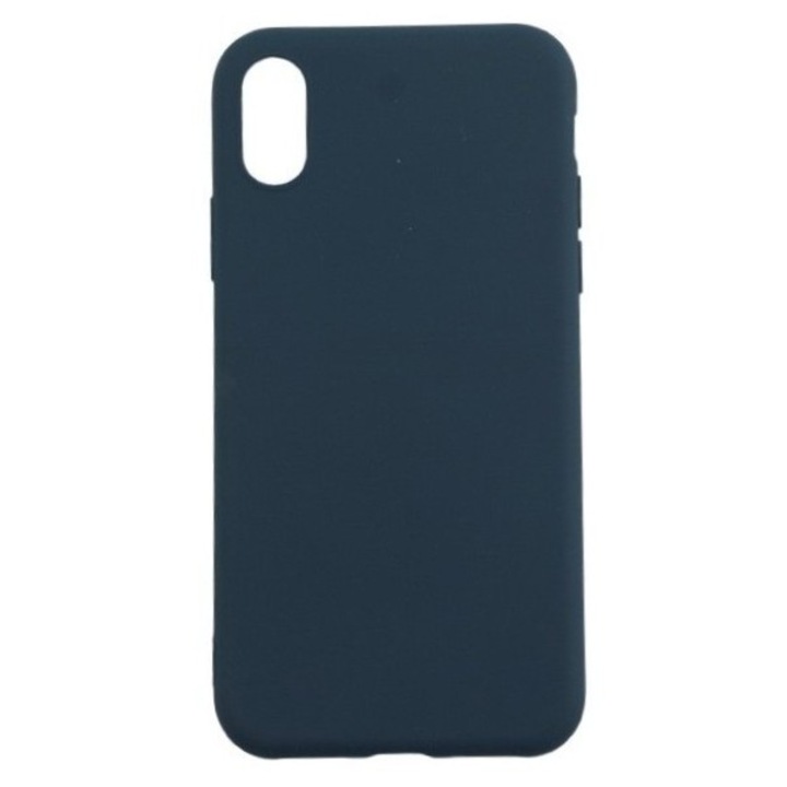 Husa de Protectie, pentru Huawei P Smart Z, din TPU Mat, Flexibila, Albastru Inchis