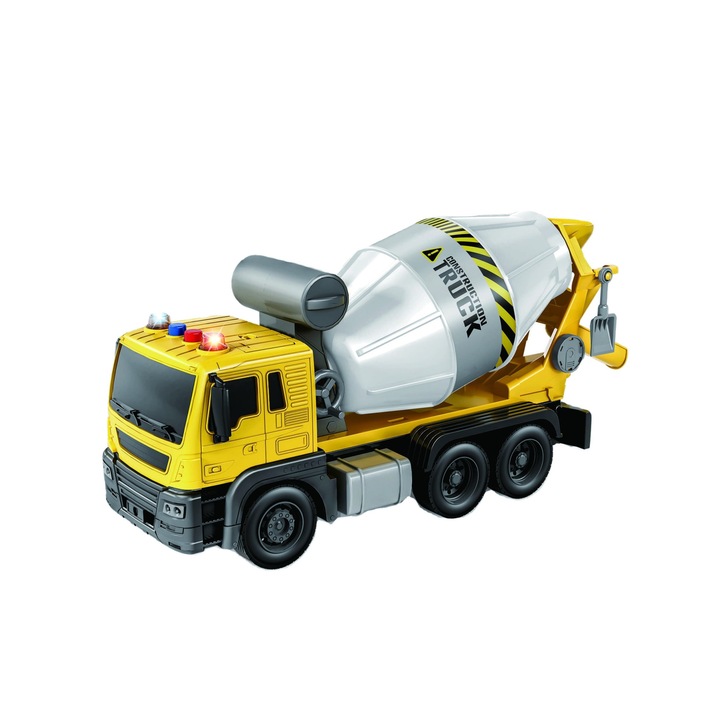 Camion de beton pentru copii, Galben
