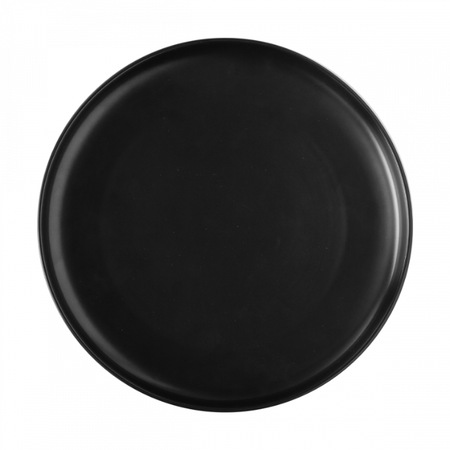 Farfurie intinsa Coupe, Flow, Portelan, 25 cm, Negru