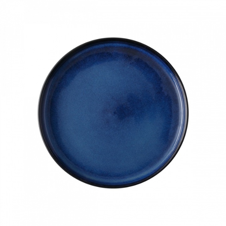 Farfurie intinsa U-Coupe, Gaya RGB Ocean, Portelan, 20 cm, Albastru