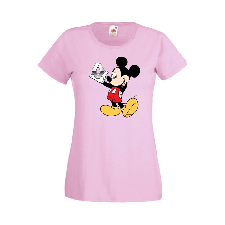 Tricou dama Mickey Mouse Minnie Mouse Minnie Mouse Mickey Mouse Disney Tralala Mickey Mouse Renault, Roz, XS