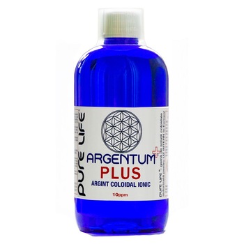 Argint coloidal Plus 10 PPM - ARGENTUM+ 240 ml, Pure Life Argint coloidal Plus 10 PPM - ARGENTUM+ 240 ml, Pure Life