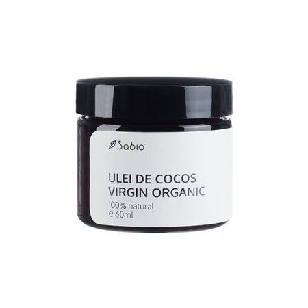 Ulei De Cocos Virgin Organic 120 Ml Sabio Cosmetics Emag Ro