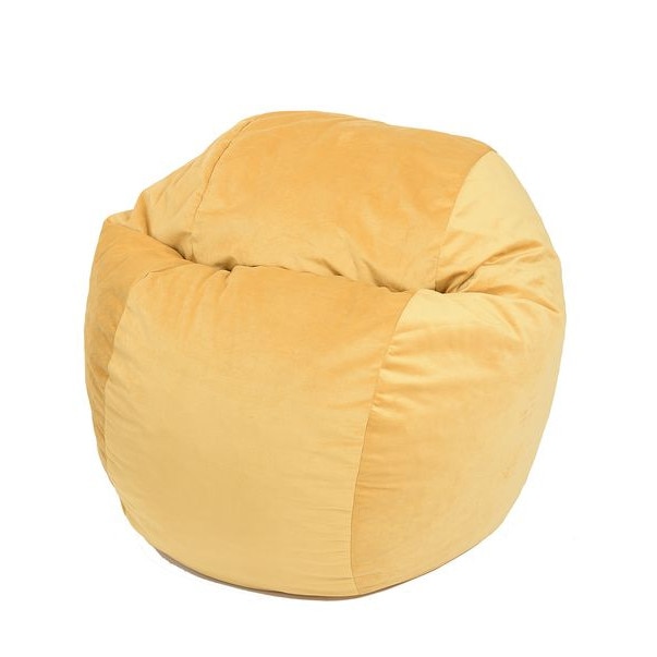 Fotoliu (Mare) King Size - Lemon (Gama Diamond) husa detasabila, Transformabil in pat, Fabricat in Romania, umplut cu fulgi de burete memory mix®, marca Pufrelax