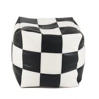 fotoliu mic taburet cub - rook piele eco umplut cu perle polistiren bean bag pufrelax imagen 23_0_
0