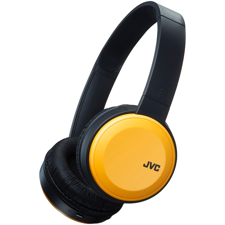 Слушалки on-ear Bluetooth JVC HA-S30BT-Y-E, Жълти