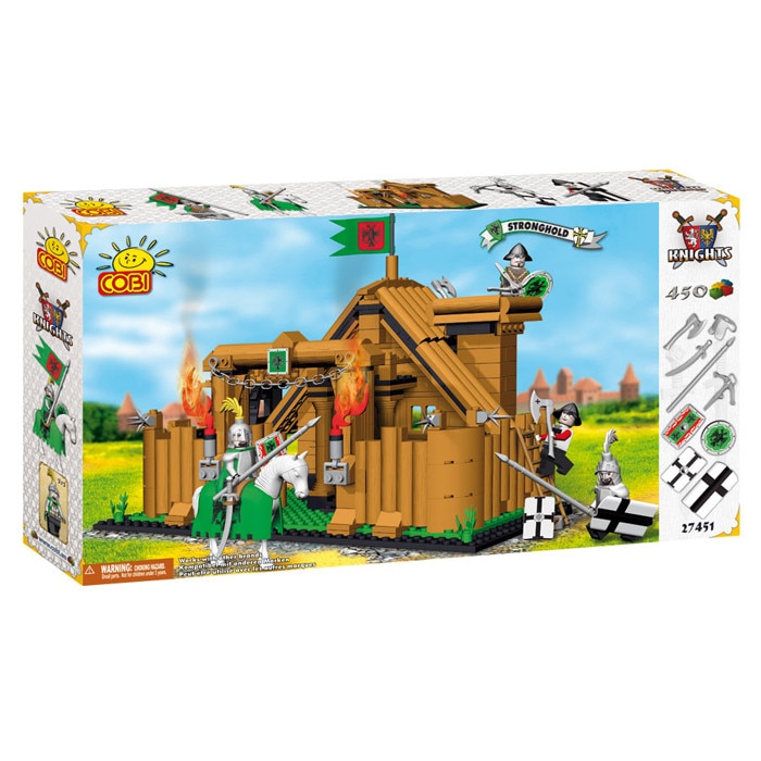 Set de construit Cobi Bastionul, 450 piese