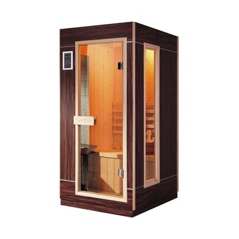 Sauna traditionala de interior WS-90FD, 900 x 1050 x 1900 mm, capacitate: 1 persoana, putere incalzire 3000 W, pin finlandez Sauna traditionala de interior WS-90FD, 900 x 1050 x 1900 mm, capacitate: 1 persoana, putere incalzire 3000 W, pin finlandez