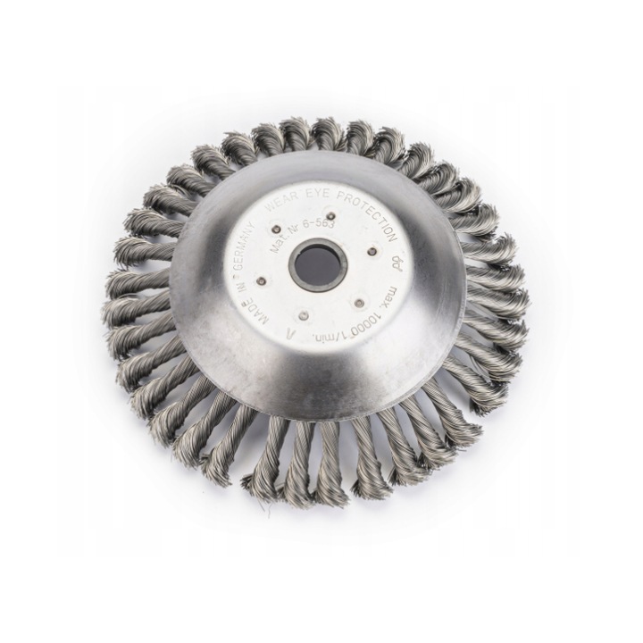 Perie de sarma pentru motocoasa, 200mm, Powermat