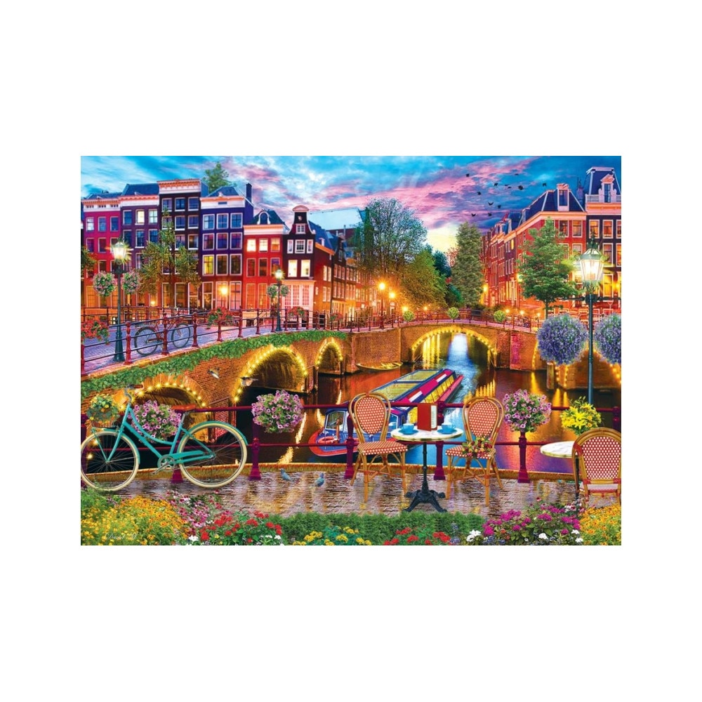 MasterPieces 1000 dbos puzzle Color Scapes Collection Amsterdam