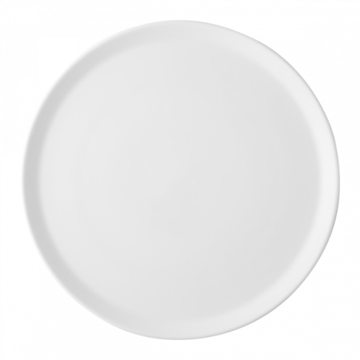 Farfurie pentru pizza Hotel Inn Chic, Portelan, 35 cm, Alb