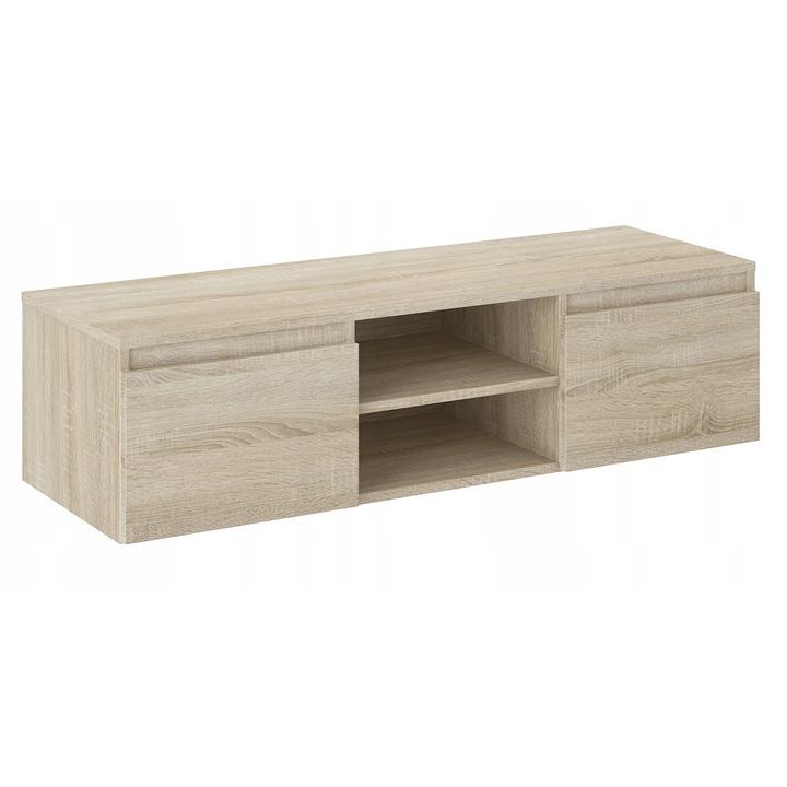 Comoda rtv sonoma, PCV, 120 cm x 36 cm x 40 cm