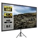 Ecran de proiectie 80", 16:9, 4K HD, cu trepied