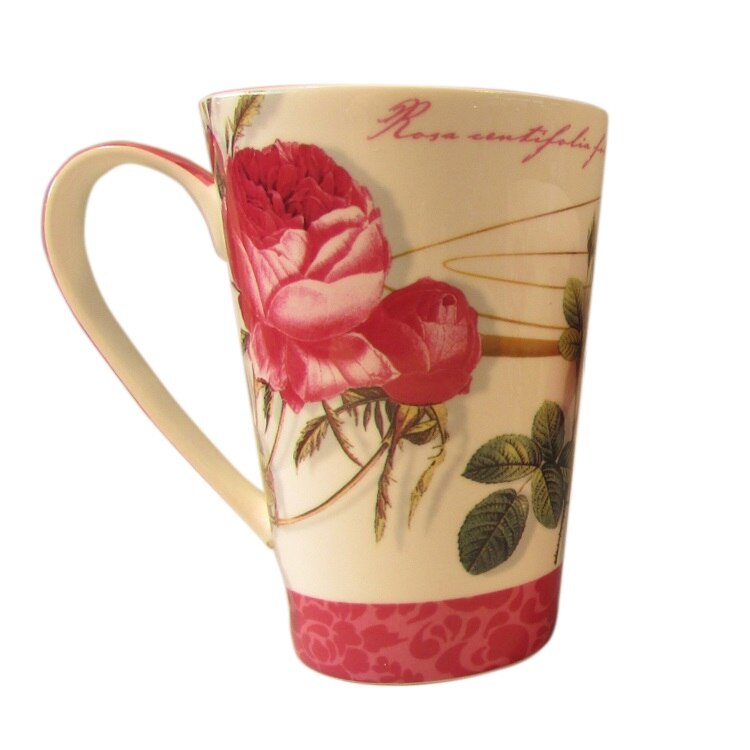 Cana de ceai inalta, Colectia Livada cu Trandafiri, Multicolor