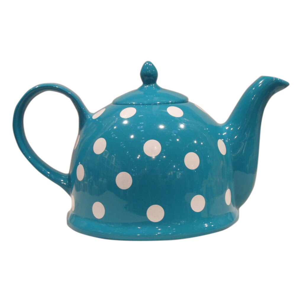 Ceainic Colectia Albastru cu Buline