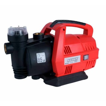 Pompa de suprafata RAIDER RDP-WP29 Fonta 0.9cp 3780 l/h inaltime refulare 38m adancime absorbtie 8m 3.8bar 7.25Kg Pompa de suprafata RAIDER RDP-WP29 Fonta 0.9cp 3780 l/h inaltime refulare 38m adancime absorbtie 8m 3.8bar 7.25Kg