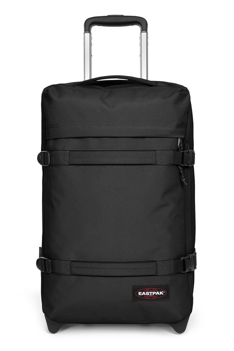 Eastpak, Унисекс куфар Transit'R S с телескопична дръжка, Черен