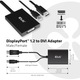 Адаптер CLUB3D, DisplayPort към Dual Link DVI-D, HDCP, ON версия