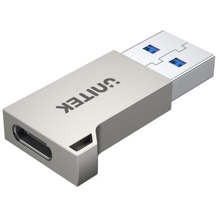 Адаптер UNITEK A1034NI, USB-A към USB-C 3.1 GEN1