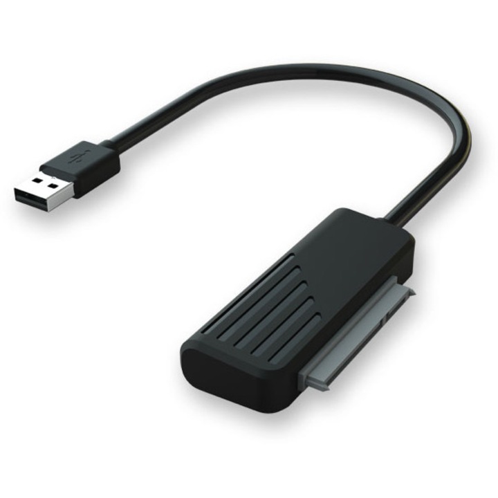 Адаптер Savio AK-38, SATA (F) към USB 3.0 (M), за 2.5” дискове