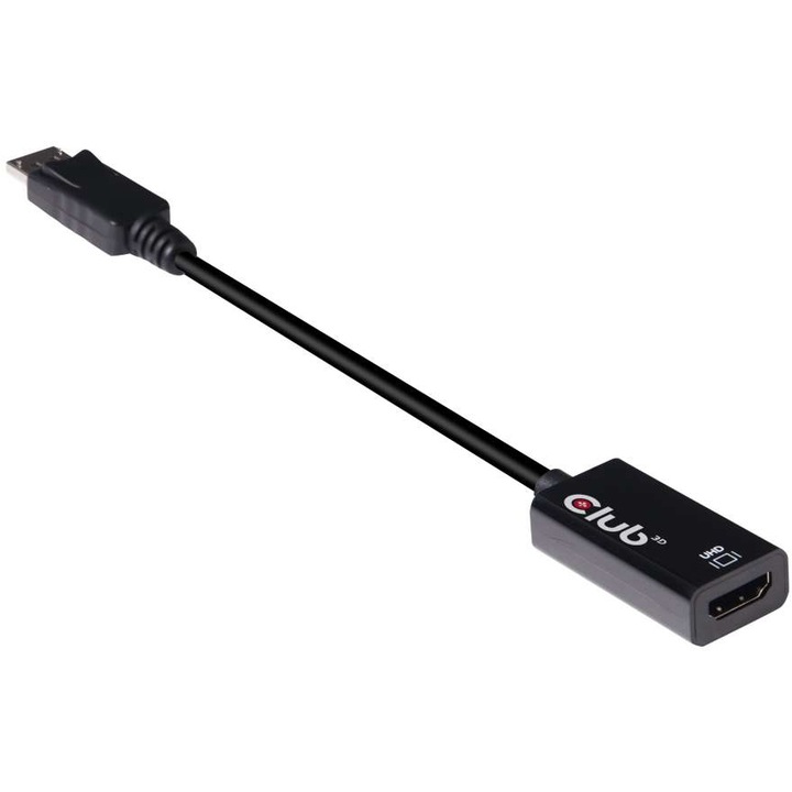 Адаптер CLUB3D, DisplayPort 1.4 към HDMI 2.0b, HDR