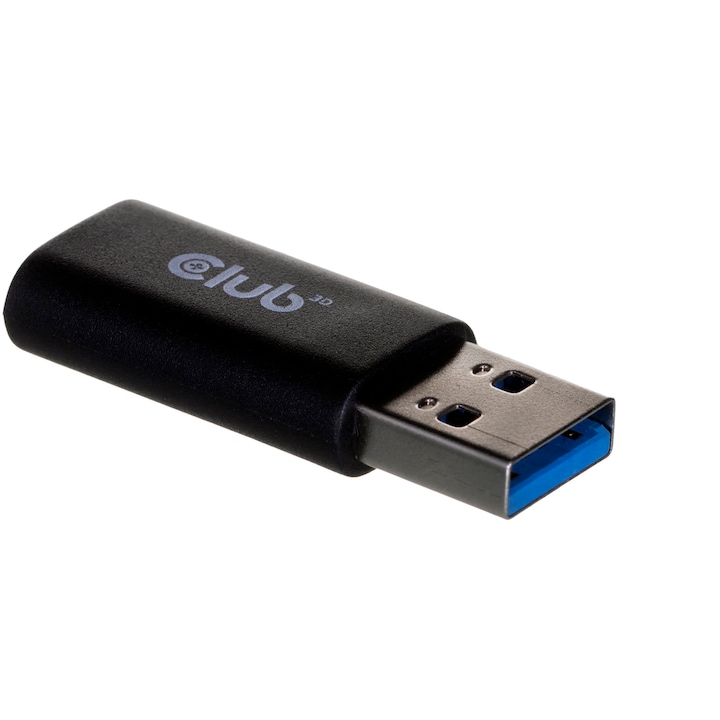 Адаптер CLUB 3D CAC-1525, USB-A 3.2 Gen1 към USB-C 3.2 Gen1