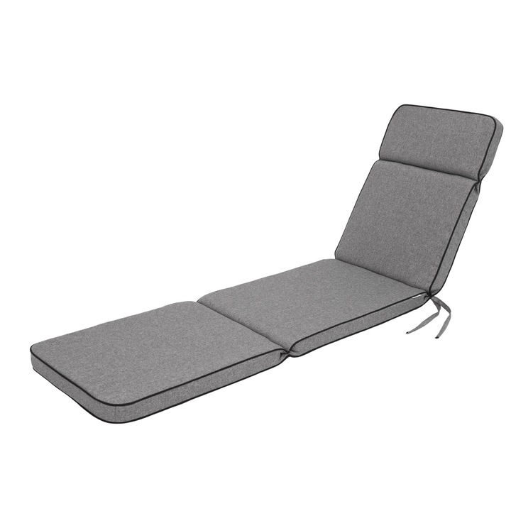 Perna de sezlong "Iris" Grafit Ekolen 178 cm x 47 cm