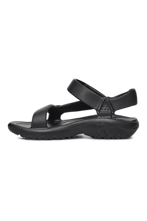 Teva, Sandale cu velcro si logo discret Hurricane Drift, Negru