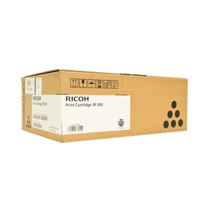 Тонер касета Ricoh SP300/SP300DN, 1500 копия, Черен