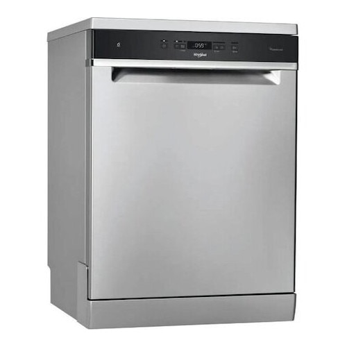Masina de spalat vase independenta Whirlpool WFC3C26PFX, 14 seturi, 8 programe, Clasa E, 60 cm, inox
