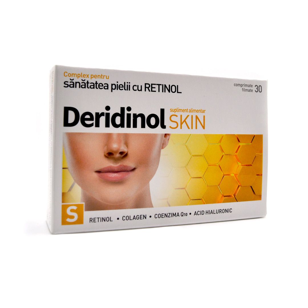 Deridinol Skin, 30 comprimate, Aflofarm - eMAG.ro