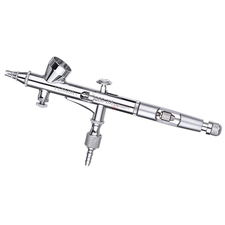 Airbrush festékszóró modellezéshez és testfestéshez 0,3 mm-es fúvókával Fengda BD-208