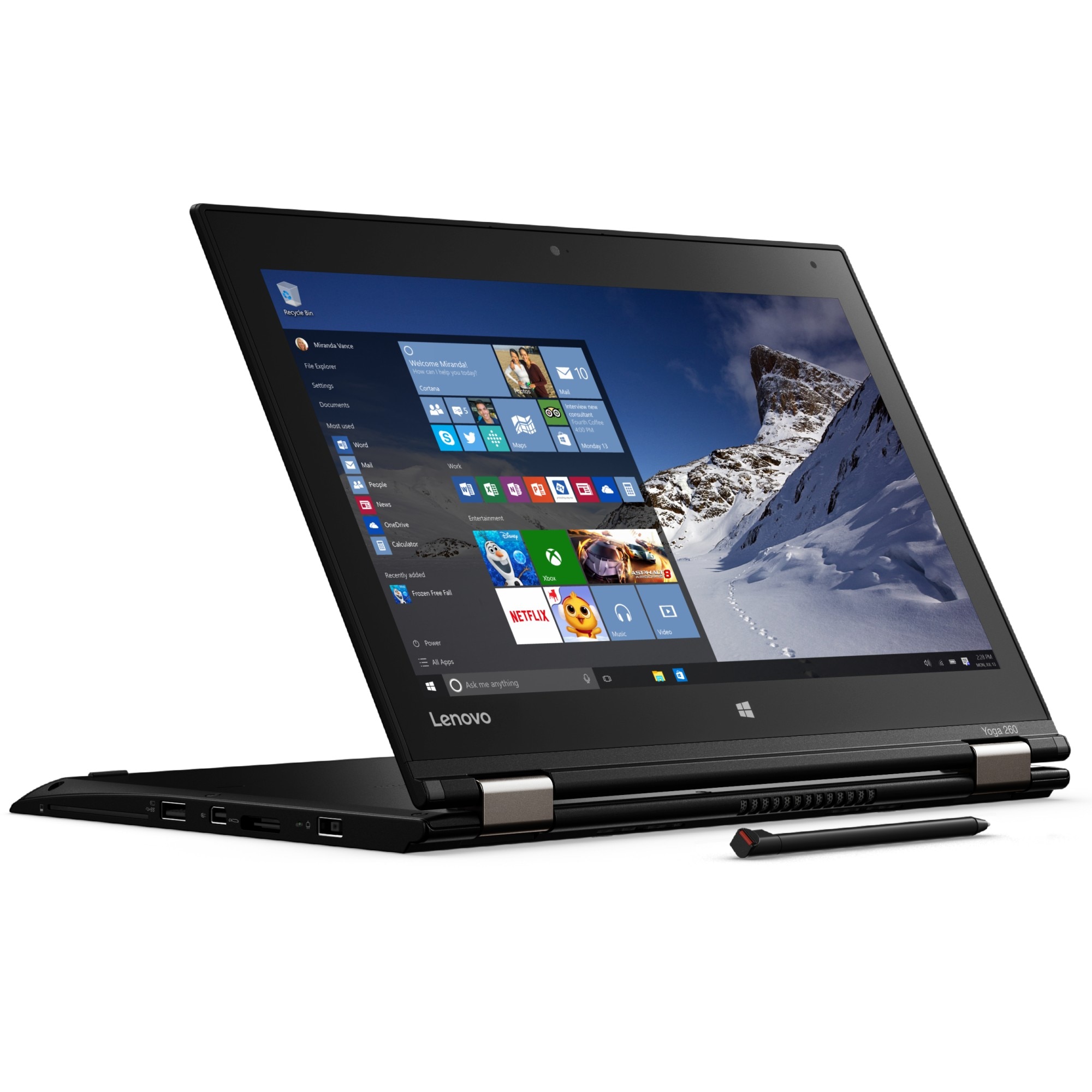 Laptop 2 in 1 Lenovo ThinkPad Yoga 260 cu procesor Intel® Core™ i5