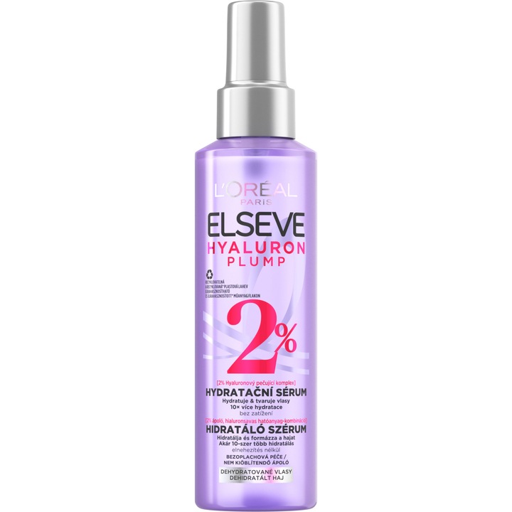 L'Oréal Paris Elseve Hyaluron plump hidratáló szérum, 150ml