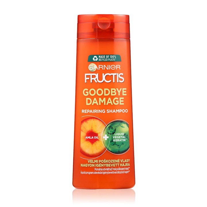 Törésgátló sampon, Garnier, Fructis Adios Danos, 360 ml