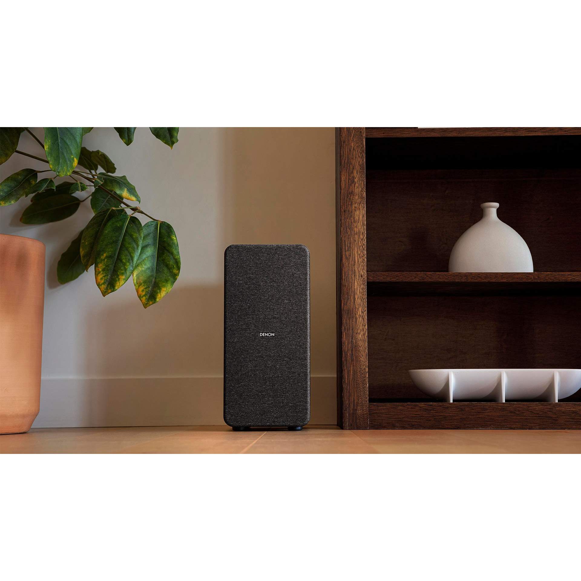 Soundbar Denon DHT-S517 cu subwoofer wireless, Dolby Atmos, Bluetooth, HDMI ARC, Optic in, negru