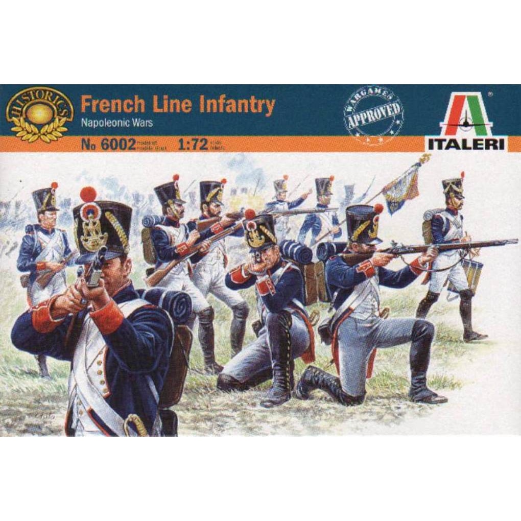 Set Figurine Soldati ITALERI Napoleonic Wars French Line Infantry