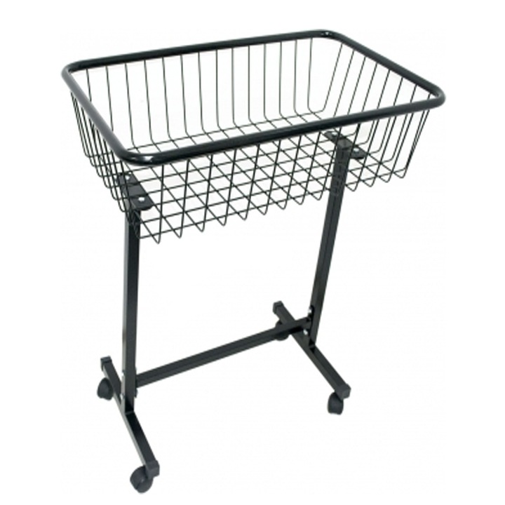 Кош за дрехи, черен, 800x500x850 мм